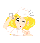 Cartoon Girl anime  nurse v.0001（個別スタンプ：14）