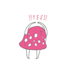 little red mushroom（個別スタンプ：7）