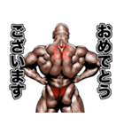 筋肉マッチョマッスルスタンプ 6（個別スタンプ：19）
