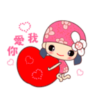 I love Flower Fairy 8（個別スタンプ：5）