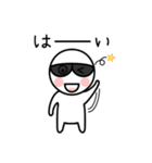 グラサンしろー（個別スタンプ：8）