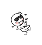 グラサンしろー（個別スタンプ：34）