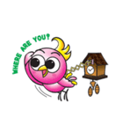 Amazing Cuckoo Clock (Int'l Ver)（個別スタンプ：21）