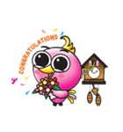 Amazing Cuckoo Clock (Int'l Ver)（個別スタンプ：34）