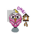 Amazing Cuckoo Clock (Int'l Ver)（個別スタンプ：35）