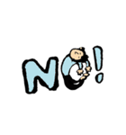愉快な人たち（個別スタンプ：1）