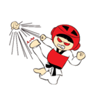 Taekwondo soldier（個別スタンプ：10）