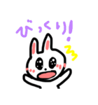 かわいいきらきらぶりっこうさちゃん（個別スタンプ：29）