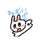 かわいいきらきらぶりっこうさちゃん（個別スタンプ：35）