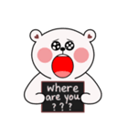 Message Bear（個別スタンプ：23）