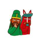 Guan Yu and Red Hare（個別スタンプ：6）