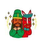 Guan Yu and Red Hare（個別スタンプ：7）