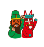 Guan Yu and Red Hare（個別スタンプ：9）