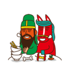 Guan Yu and Red Hare（個別スタンプ：17）