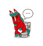 Guan Yu and Red Hare（個別スタンプ：21）