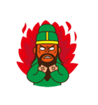 Guan Yu and Red Hare（個別スタンプ：22）