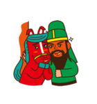 Guan Yu and Red Hare（個別スタンプ：24）