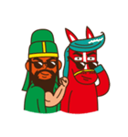 Guan Yu and Red Hare（個別スタンプ：25）