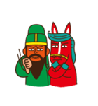 Guan Yu and Red Hare（個別スタンプ：27）