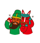 Guan Yu and Red Hare（個別スタンプ：38）