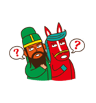 Guan Yu and Red Hare（個別スタンプ：39）