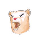 bored bear（個別スタンプ：10）