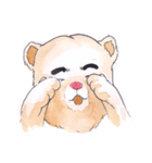 bored bear（個別スタンプ：12）