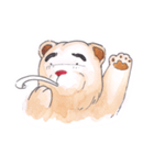 bored bear（個別スタンプ：31）