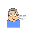 Flat Face Boy（個別スタンプ：4）