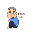 Flat Face Boy（個別スタンプ：6）