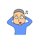 Flat Face Boy（個別スタンプ：12）