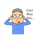 Flat Face Boy（個別スタンプ：13）