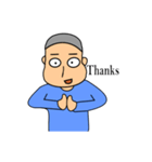 Flat Face Boy（個別スタンプ：15）