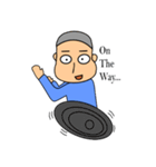 Flat Face Boy（個別スタンプ：16）