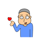 Flat Face Boy（個別スタンプ：17）