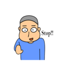 Flat Face Boy（個別スタンプ：20）