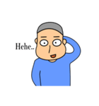 Flat Face Boy（個別スタンプ：21）