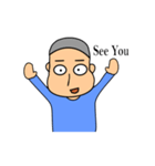 Flat Face Boy（個別スタンプ：23）