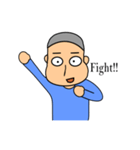 Flat Face Boy（個別スタンプ：26）