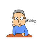 Flat Face Boy（個別スタンプ：27）