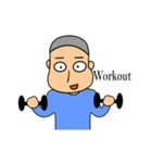 Flat Face Boy（個別スタンプ：32）
