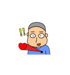 Flat Face Boy（個別スタンプ：38）