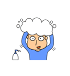 Flat Face Boy（個別スタンプ：40）