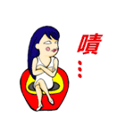 One More Cai ＆  Goddess（個別スタンプ：8）
