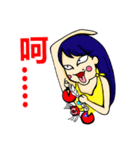 One More Cai ＆  Goddess（個別スタンプ：9）