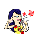 One More Cai ＆  Goddess（個別スタンプ：30）