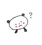 顔の色がない動物たち。（個別スタンプ：2）