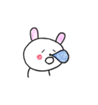 顔の色がない動物たち。（個別スタンプ：33）