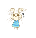 にくめんうさぎ（個別スタンプ：4）