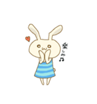 にくめんうさぎ（個別スタンプ：17）